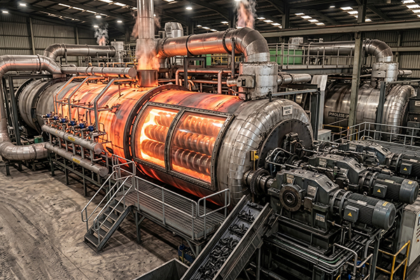 Three Screw Reactor